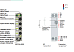 Beckhoff. EtherCAT Box, литой цинковый корпус, 4 аналоговых входа для термопар, тип J,K,L…U, 16 бит, М12 - ER3314-0002 Beckhoff